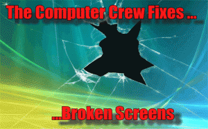 Broken Laptop Screen